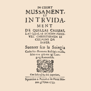 Biblas e catechissems